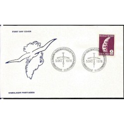 Grenlandia 1978, Rzeźba, Cz. SŁANIA. FDC