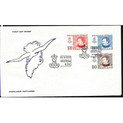 Grenlandia 1979, Królowa, Cz. SŁANIA. FDC