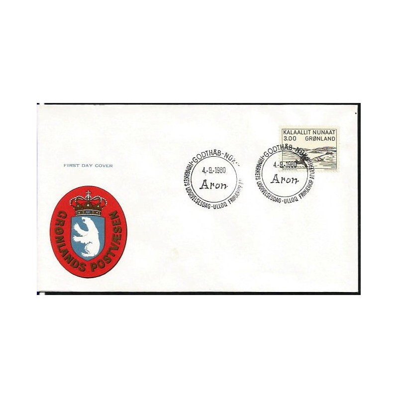 Grenlandia 1980, Sztuka, bajki, Cz. SŁANIA. FDC