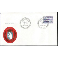 Grenlandia 1982, Morsy, łowiectwo. FDC