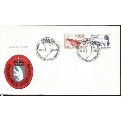 Grenlandia 1982, Wieloryb, biskup. FDC