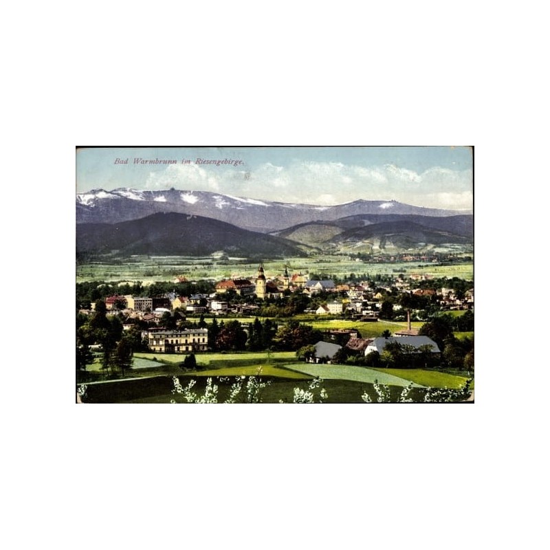 Cieplice Zdrój, widok ogólny. Bez obiegu
