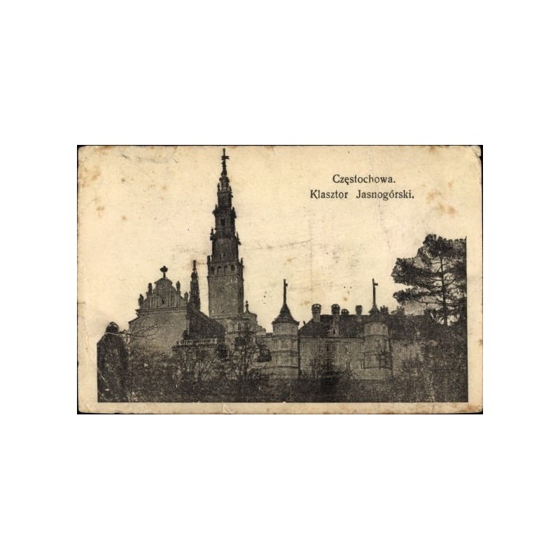 Częstochowa, klasztor. Obieg