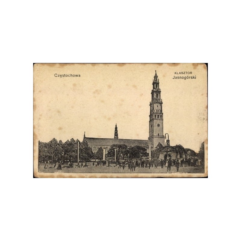 Częstochowa, klasztor. Obieg
