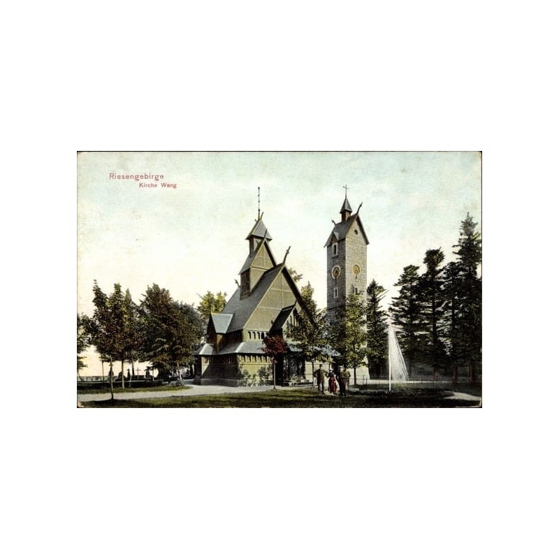 Karpacz, świątynia Wang. Bez obiegu