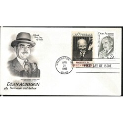 USA 1993, Dean Acheson. CZ. SŁANIA. FDC