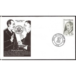 USA 1993, Dean Acheson. CZ. SŁANIA. FDC