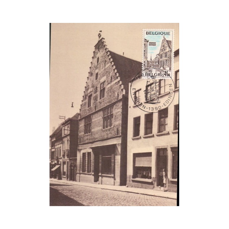 Belgia 1978, Enghiel, turystyka. Karta maksimum