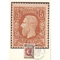 Belgia 1978, Król Leopold II. Karta maksimum