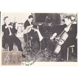 Belgia 1982, Muzyka, konserwatorium. Karta maksimum