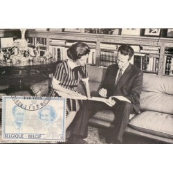 Belgia 1982, Król i królowa. Karta maksimum