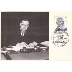 Belgia 1980, Cauwelaert, literatura. Karta maksimum