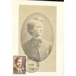 Belgia 1981, Max Waller, literatura. Karta maksimum