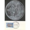 Belgia 1969, Bankowość, moneta. Karta maksimum