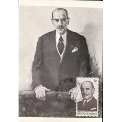 Belgia 1969, H. Wiart, polityka. Karta maksimum