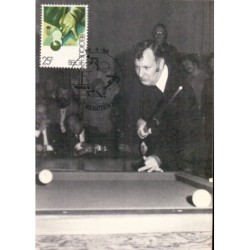 Belgia 1982, Sport: bilard. Karta maksimum