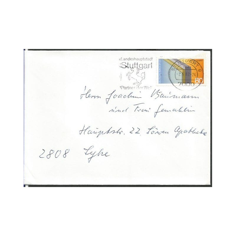 Niemcy 1982, Herb, koń. Stuttgart