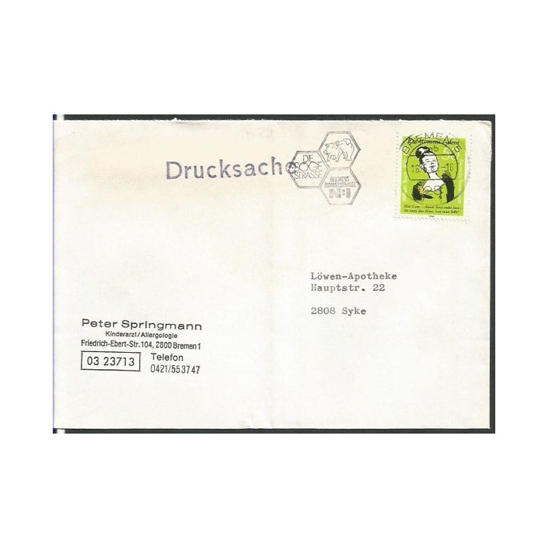 Niemcy 1982, Zwierzęta, świnie. Brema