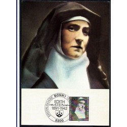 Niemcy 1983, Św. E. Stein, Wrocław, Auschwitz. Karta maksimum