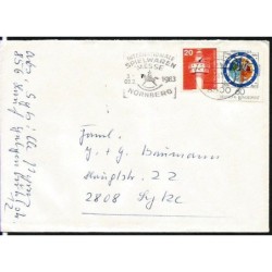 Niemcy 1983, Zabawki, targi, koń na biegunach. Norymberga