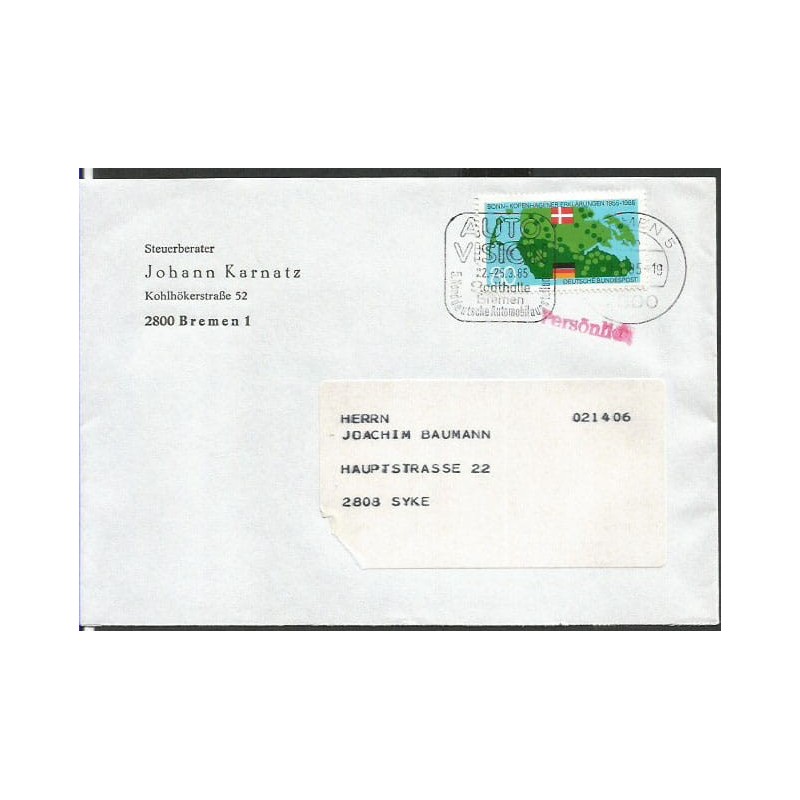 Niemcy 1985, Motoryzacja, targi samochodowe. Brema