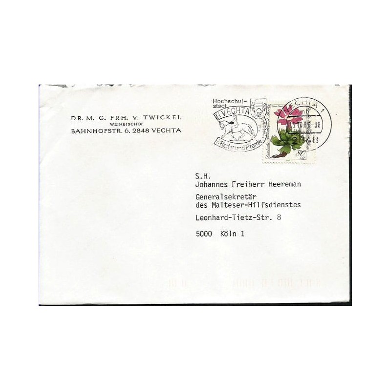 Niemcy 1986, Konie, koń, szkoła jeździecka. Vechta