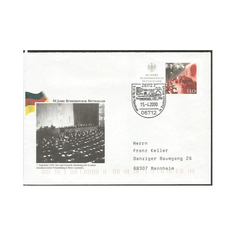 Niemcy 2000, Brykiet, węgiel, górnictwo. Zeitz