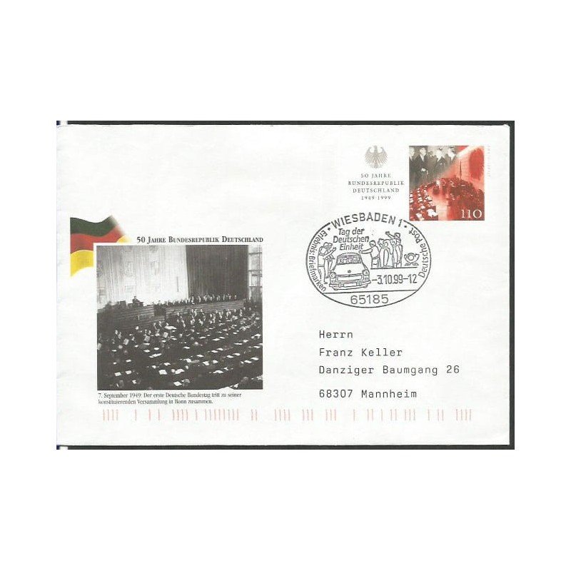 Niemcy 1999, Trabant, motoryzacja. Wiesbaden