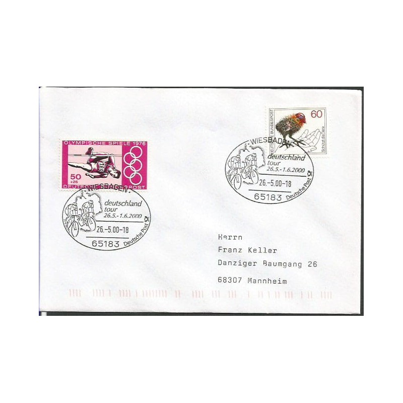 Niemcy 2000, Kolarstwo, rower. Wiesbaden