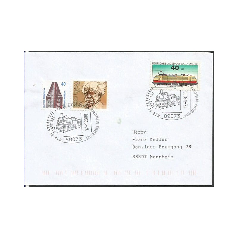 Niemcy 2000, Kolej, kolejnictwo. Ulm