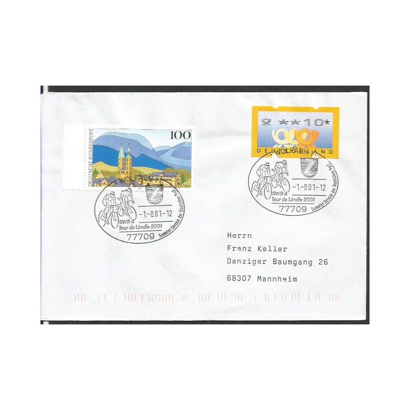 Niemcy 2001, Kolarstwo, rower. Wolfach