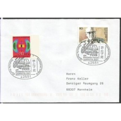 Niemcy 2001, Kolejka miejska, kolej. Wuppertal