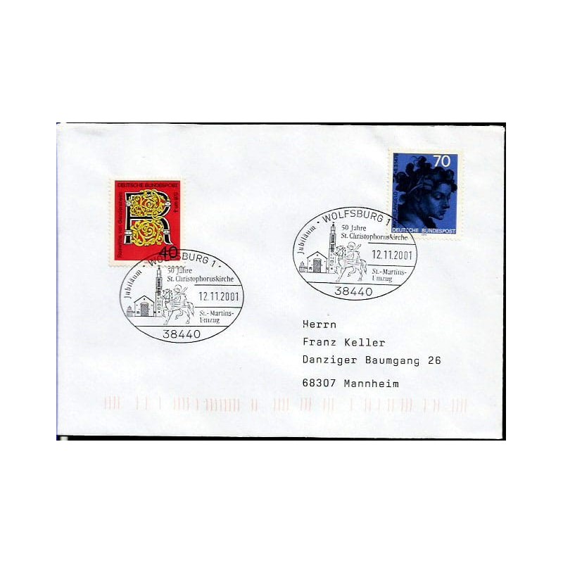 Niemcy 2001, Święty Marcin kościół, św. Andrzej. Wolfsburg