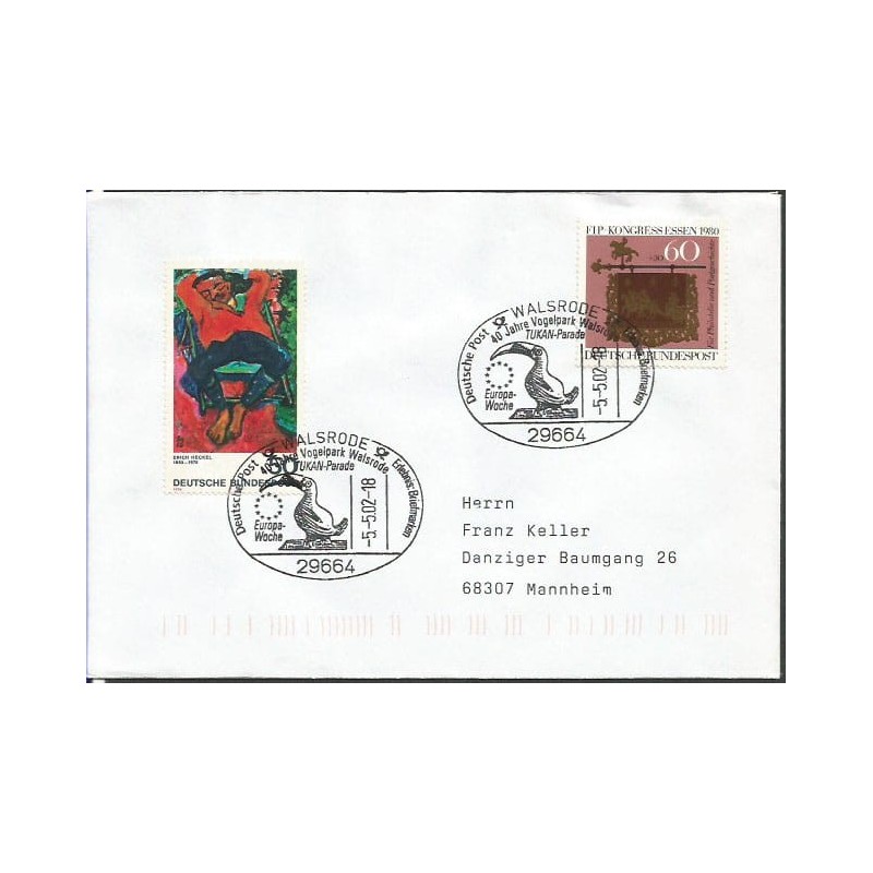 Niemcy 2002, Ptak tukan. Walsrode