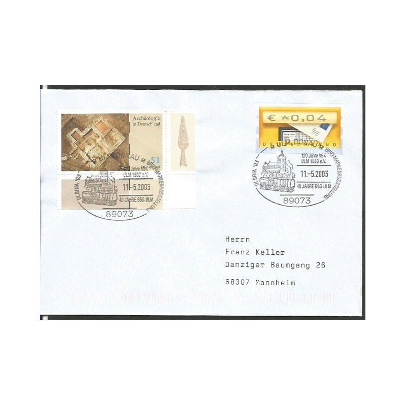 Niemcy 2003, Kolej, kolejnictwo. Ulm