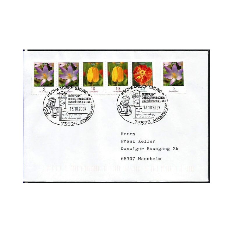 Niemcy 2007, Starożytność, Rzym, granica. Schwabisch Gmund