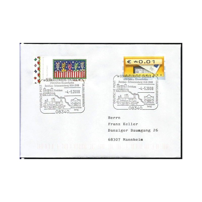 Niemcy 2008, Kolej, kolejnictwo. Schwarzenberg