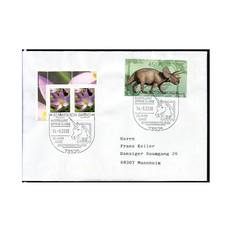 Niemcy 2008, Koń, jednorożec. Schwabisch Gmund