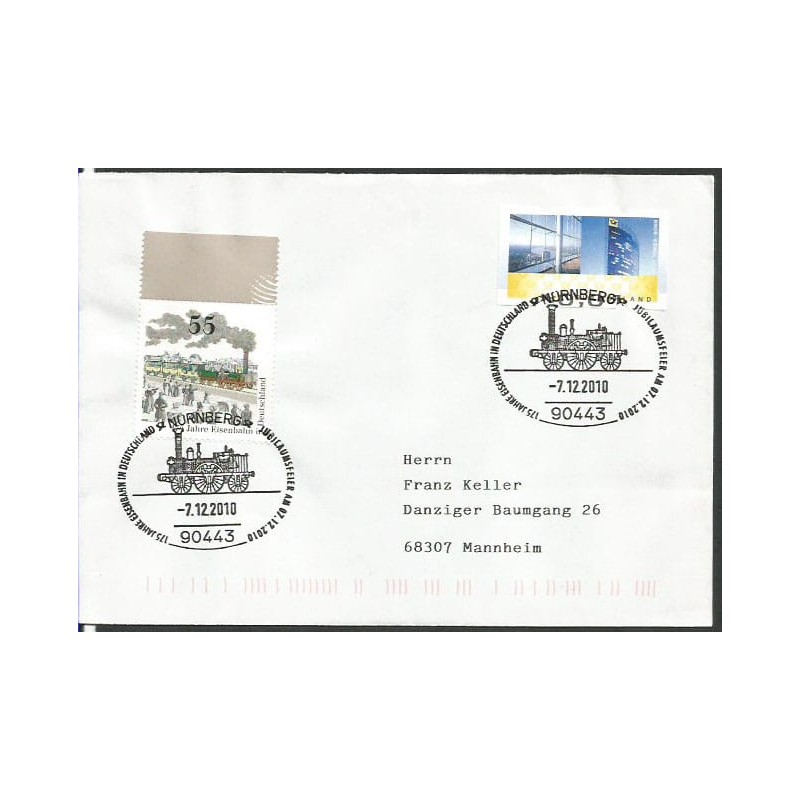 Niemcy 2010, Kolej, kolejnictwo. Norymberga