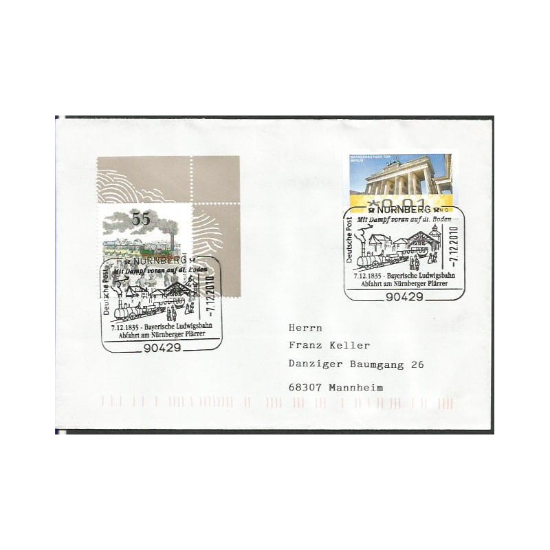 Niemcy 2010, Kolej, kolejnictwo. Norymberga