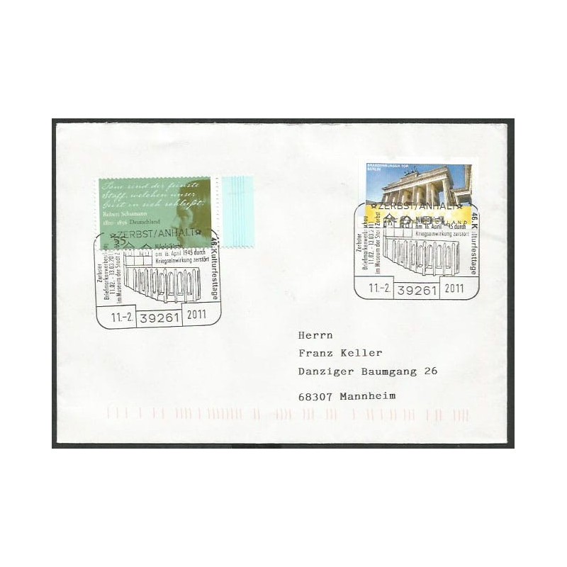 Niemcy 2011, Św. Mikołaj, kościół. Zerbst