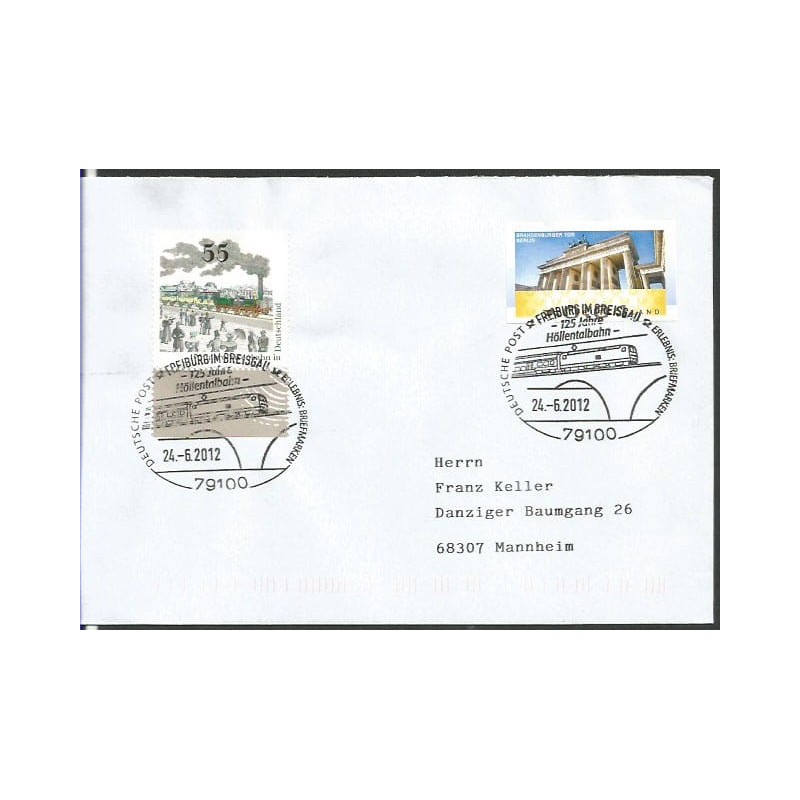 Niemcy 2012, Kolej, kolejnictwo. Freiburg