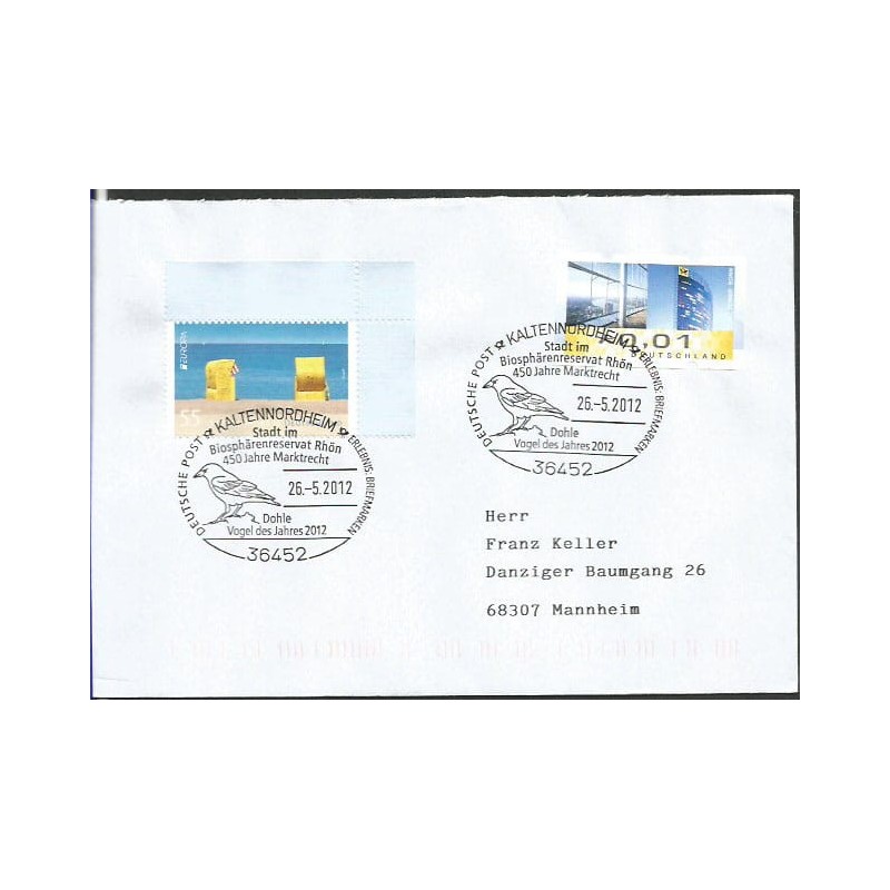 Niemcy 2012, Ptak kawka. Kaltennordheim