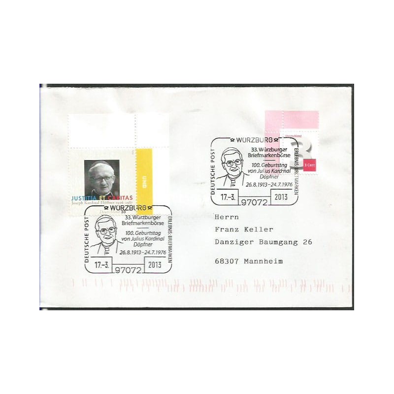 Niemcy 2013, Kardynał Dopfner. Wurzburg