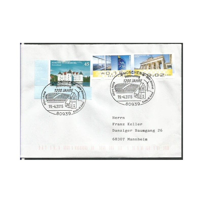 Niemcy 2015, Piłka nożna, stadion Allianz. Monachium