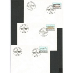 Belgia 1983, Tramwaje. 3 koperty. Liege