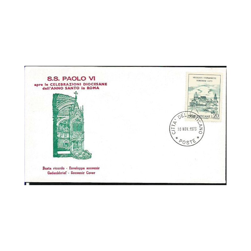 Watykan 1973, Papież Paweł VI, rok święty.
