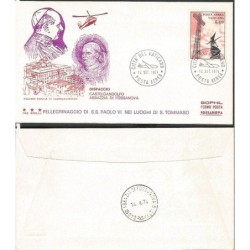 Watykan 1974, Papież Paweł VI, Fossanova, lot.