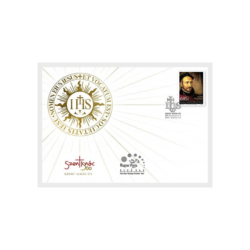 Węgry 2022, Święty Ignacy Loyola. FDC