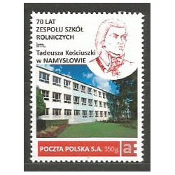 2017 Personalizowany. Namysłów, T. Kościuszko, szkoła, rolnictwo.